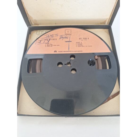 James Taylor & George Benson Reel-to-Reel Tape (1977 Albums, Custom Dub) - Picture 2 of 6